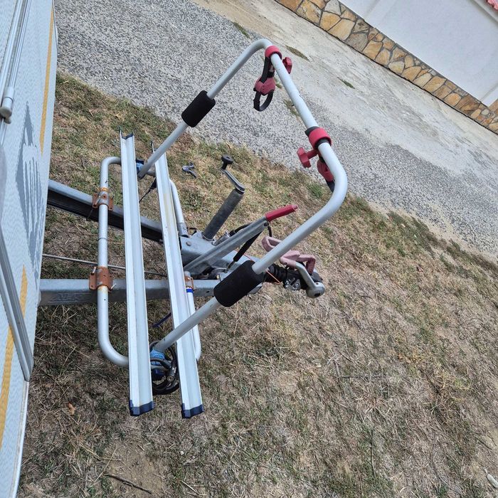 Стойка за 2 велосипеда Стойка за колела подходяща за каравана, ремарке