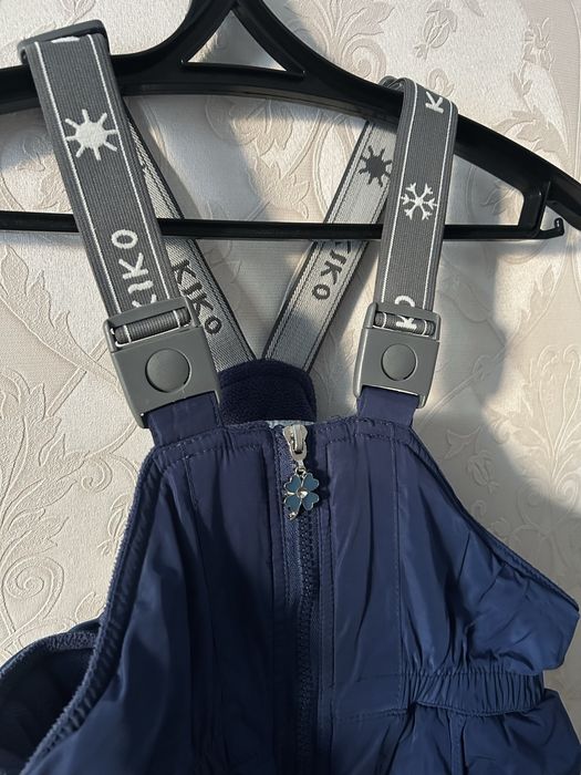 Зимний детский полукомбинезон