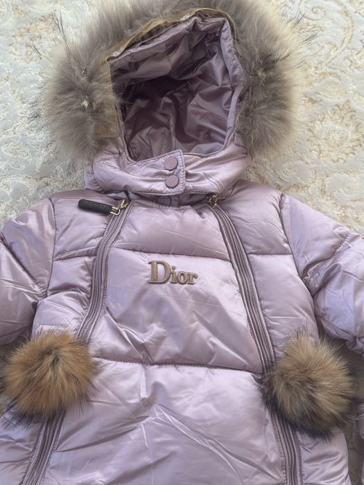 Зимний комбензон на девочку, 74 размер