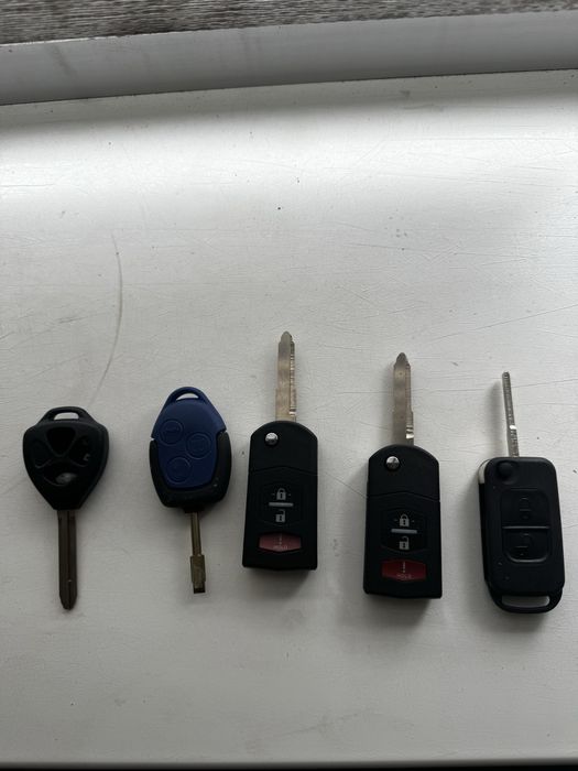 Ключи mersedes,mazda,toyota, ford