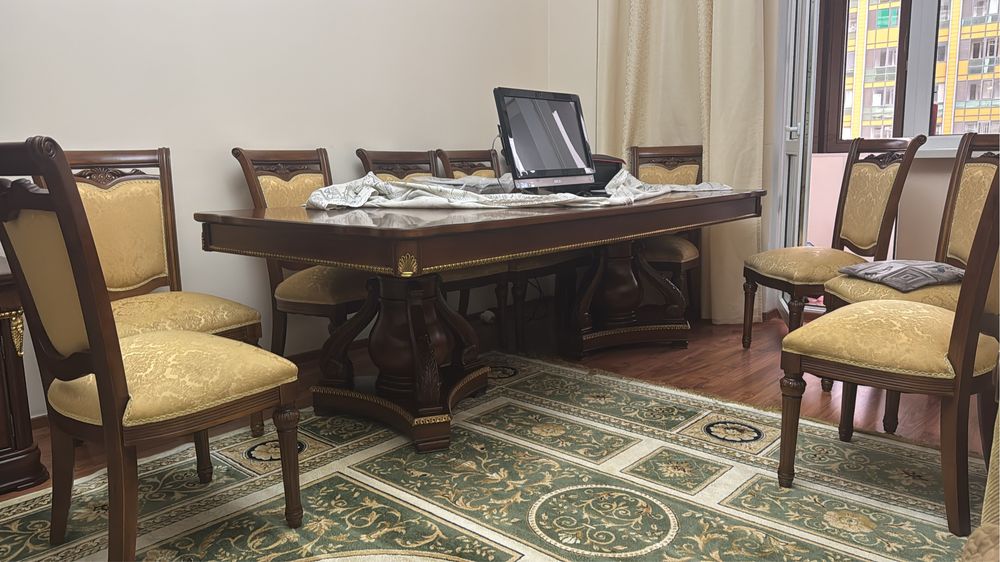 Гостиный гарнитур, 16 предметов, фабричный Китай