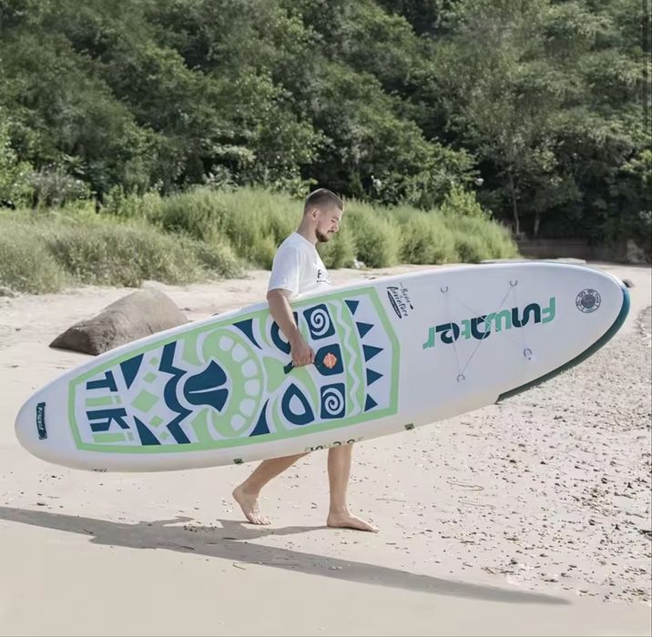Падъл борд 320 см (10’6”) | SUP комплект TIKI White 05A + 2 г. гаранция