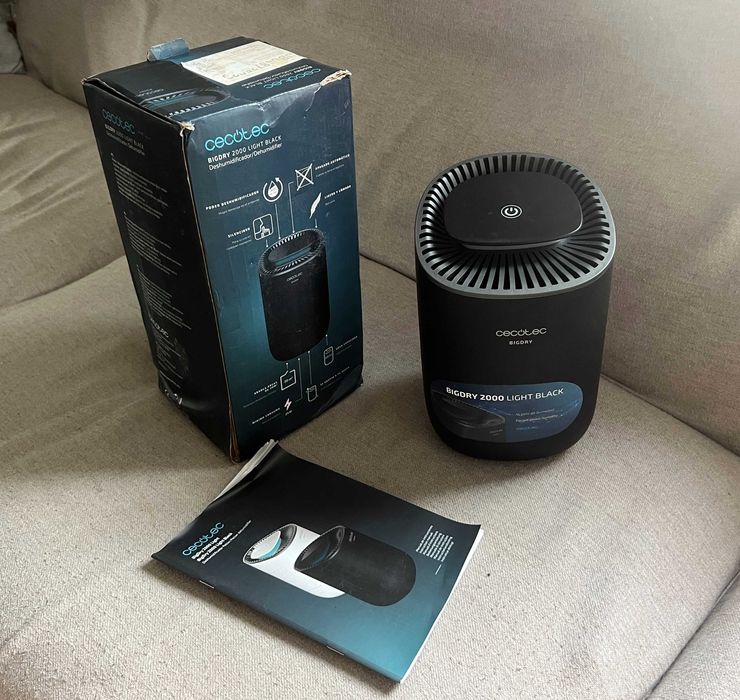 Dezumidificator Cecotec BigDry 2000 Light Black 23W 20mp