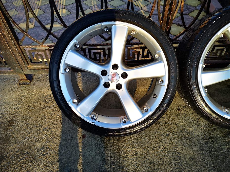 Vand/Schimb jante miglia 5x100 - r18 - ET 35 + Anvelope