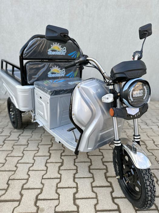 Triciclu Cargo Tricicleta Electrica TUK TUK Bena Basculabila
