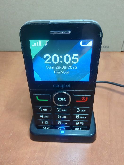 Telefon mobil varstnici batrani pensionari Alcatel 2008G necodat digi