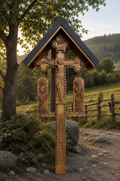 Troite din lemn de stejar