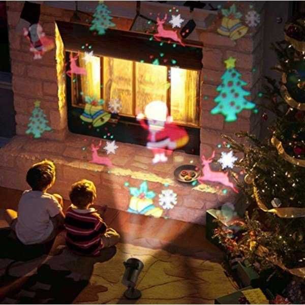 Водоустойчив Лазер Празничен прожектор 12 Slide Show,коледа,великден