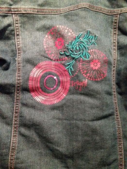 Geaca de blugi imblanita Desigual