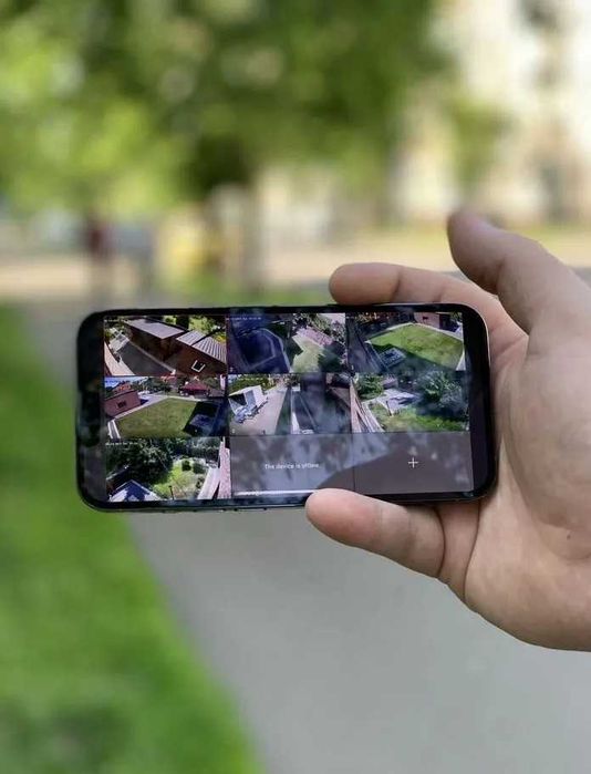 Установка видеонаблюдения IP-камер