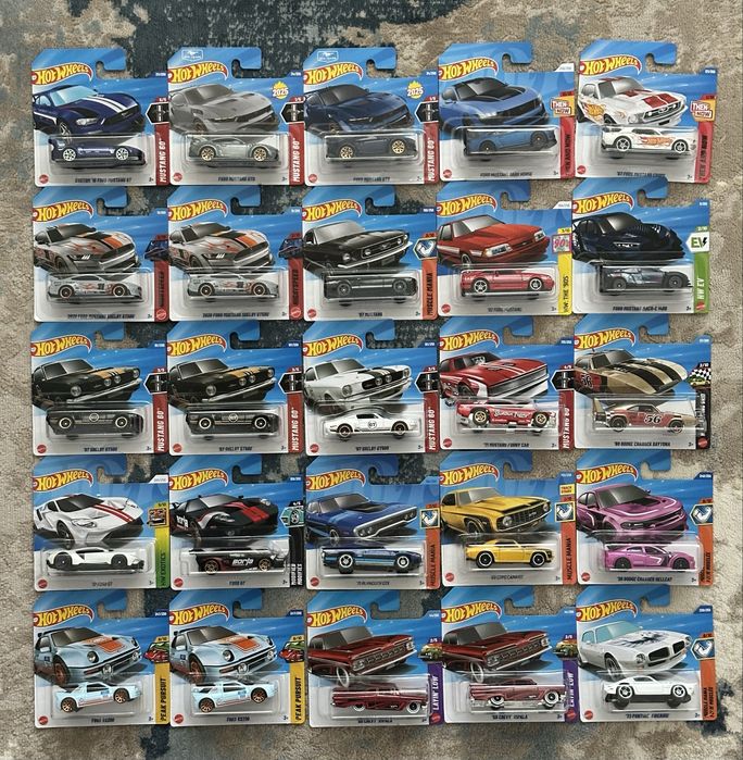 Hot Wheels - Diverse machete