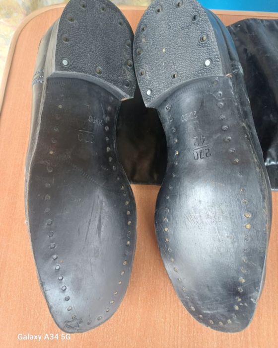 Обувь мужская сапоги хромовые