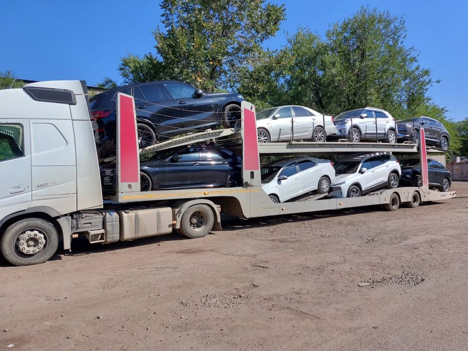 Перевозка автомобиля автовозом