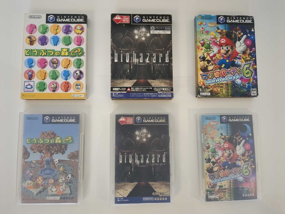 Японские игры на Nintendo GameCube (диски)