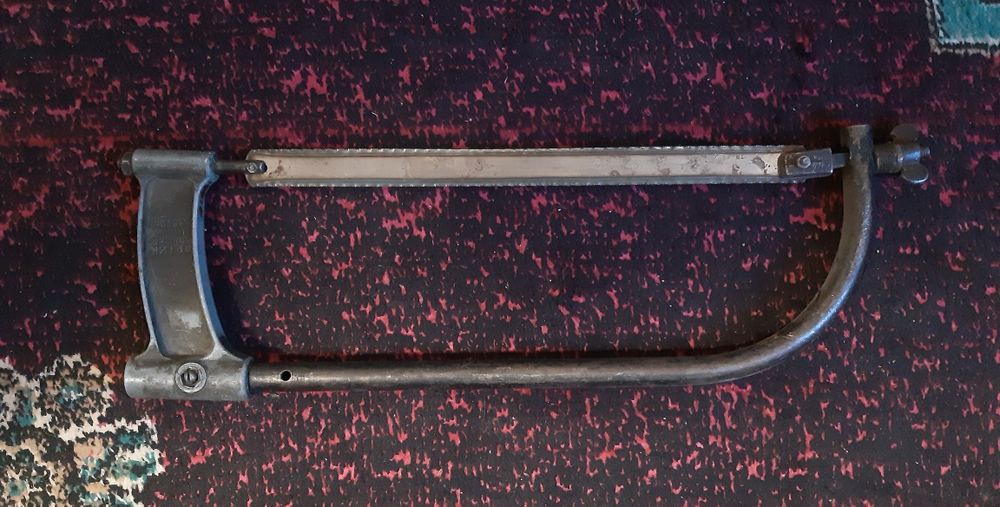 Ножовка по металлу советская металлическая