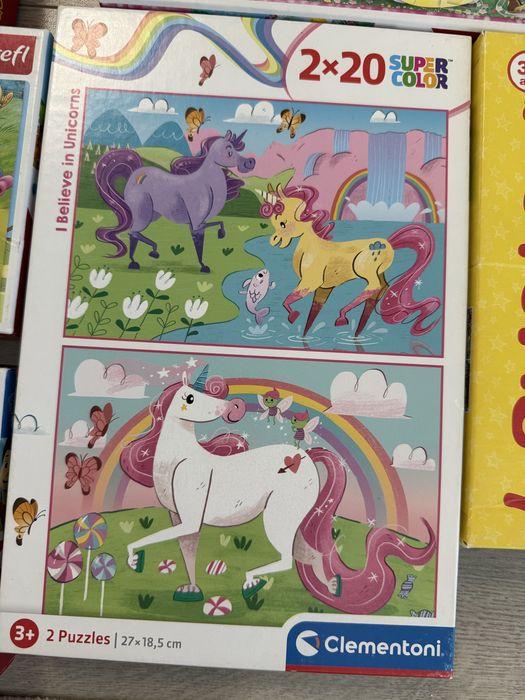Lot puzzle si cateva jucarii