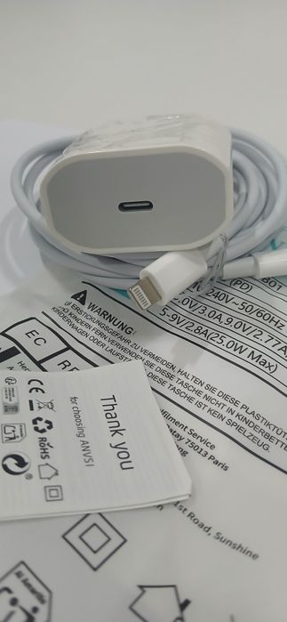 Incarcator rapid cu USB C pt iPhone