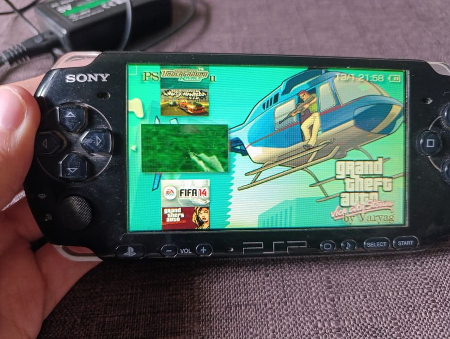 Psp 3000 с играми