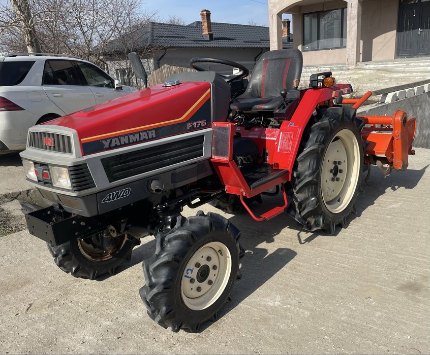 Tractor japonez Yanmar F175 4x4 freza de sol
