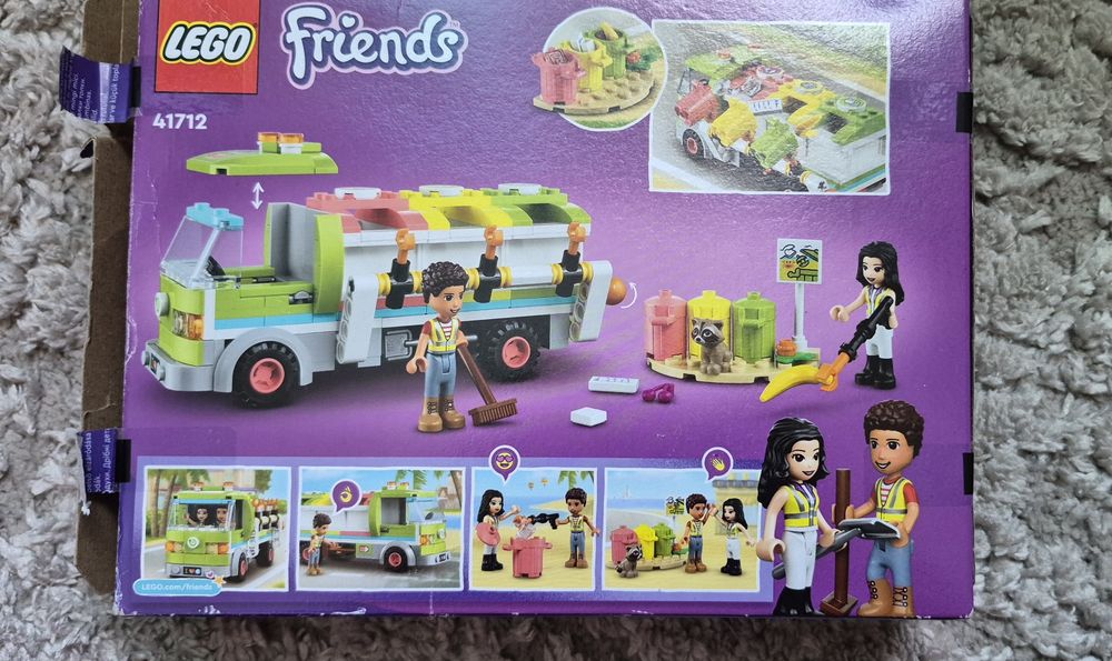 Lego friends  camionul de gunoi
