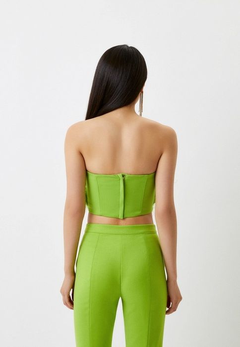 Топ с пера Patrizia Pepe, размер XS,ново с етикет!