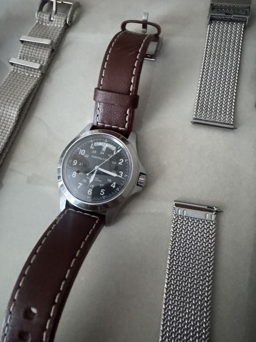 Hamilton Khaki Field King Auto Day-Date Black Dial 40 MM Watch