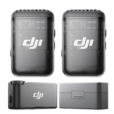 DJI Mic2 (2 transmisoare+1 receptor+carcasă încărcare+geanta), sigilat