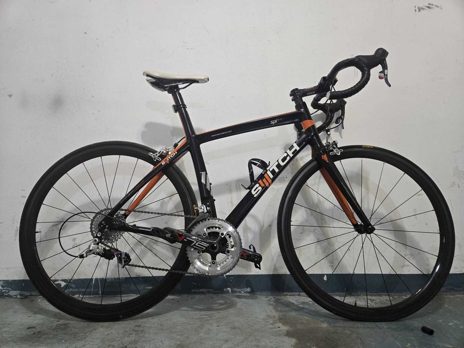 Bicicleta cursiera semicursa full carbon/roti Switch cu  Sram Red M/54 11-34T 6.1 KG