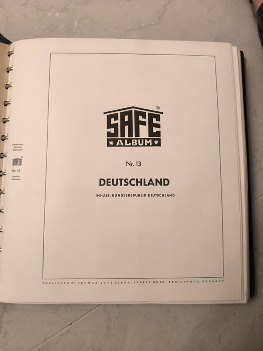 Albume SAFE Germania (RFG) și Berlinul de Vest – Colecție Timbre