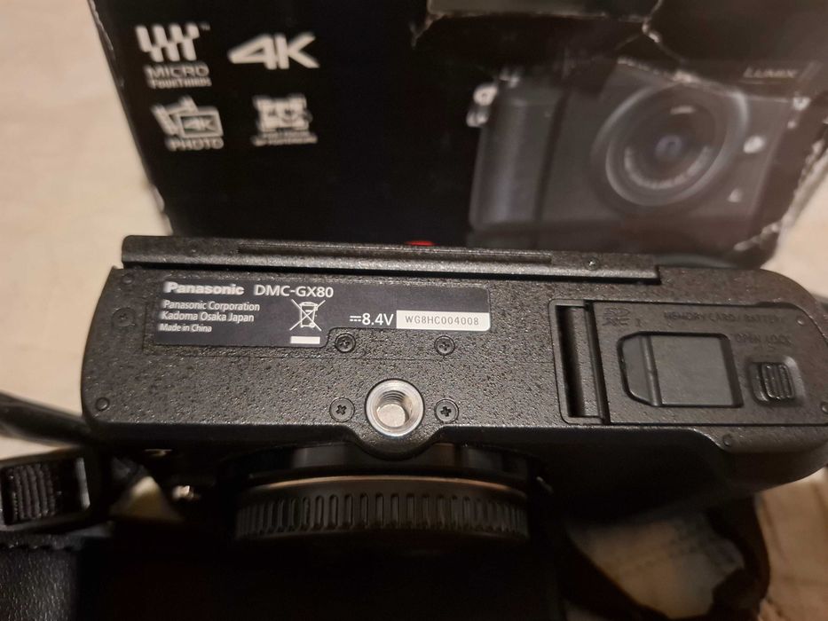 Фотоапарат Panasonic GX80/85 на 103 кадъра