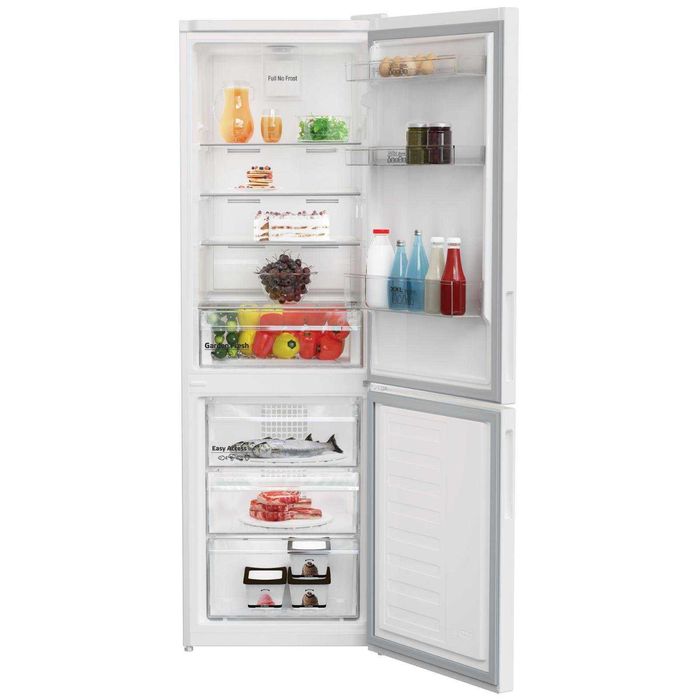 Combina frigorifica semi-incorporabila Arctic, Full NoFrost, Control mecanic, Air Flow Dual Tech, H 185 cm, Alb