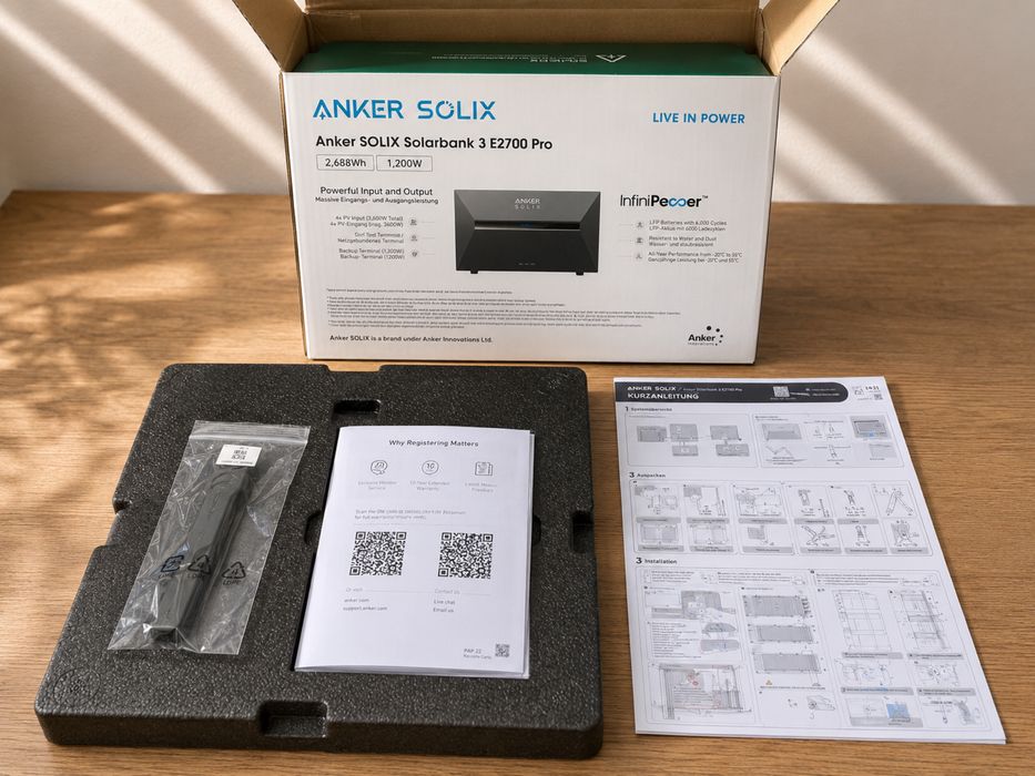 Anker Solix solarbank 3 E2700 Pro. Statie de alimentare