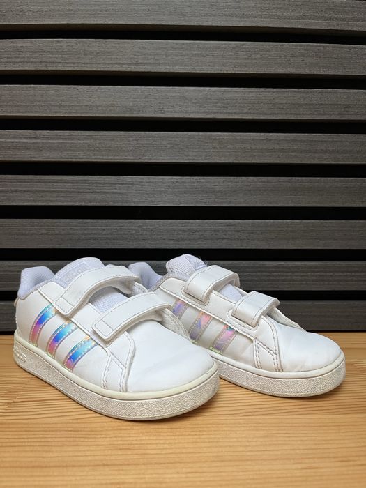 Детски ADIDAS Grand Court и Nike Downshifter, джапанки Speedo