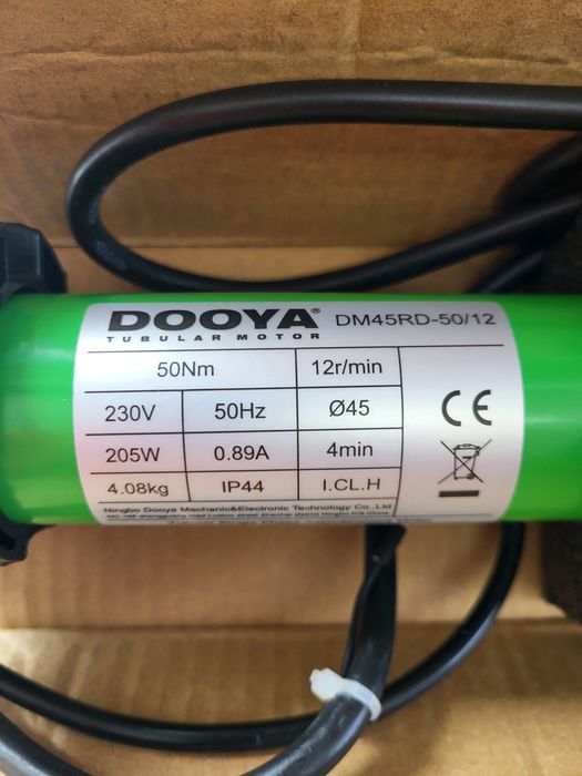 Motoare Tubulare DOOYA DM45RD-50/12 - NOI în cutie