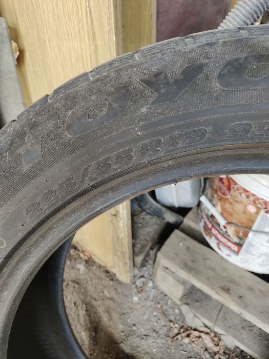 Шины летние 2штуки 225/55/19