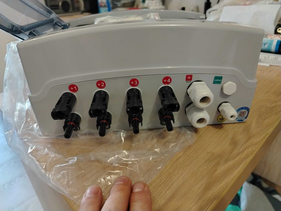 tablou electric YRO Solar YRPVB 2/1 pentru sisteme fotovoltaice.