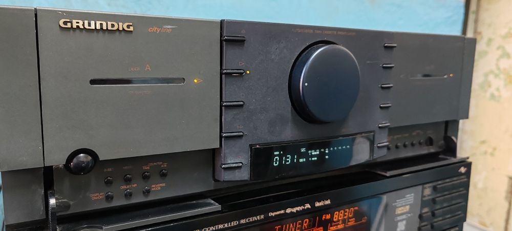 Casetofoane deck Grindina,Sherwood și amplificator JVC