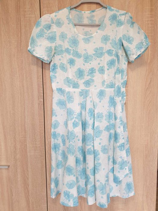 Rochie alba, marimea M