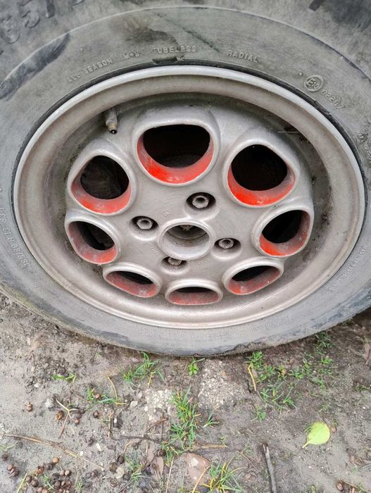 Пет броя алуминиеви джанти 13 ки.