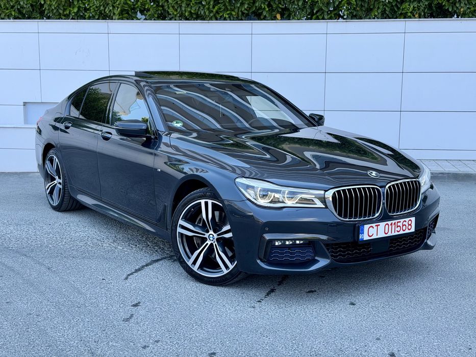 BMW seria 7 730D 2018 / M pack / Laser / Trapa / Inc + vent / Fara daune / Individual / Masaj / Harman Kardonn / Parcare din cheie / Rar efectuat