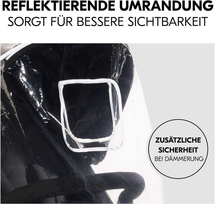 Husa ploaie universala carucior tricicleta Hauck . Calitate superioara