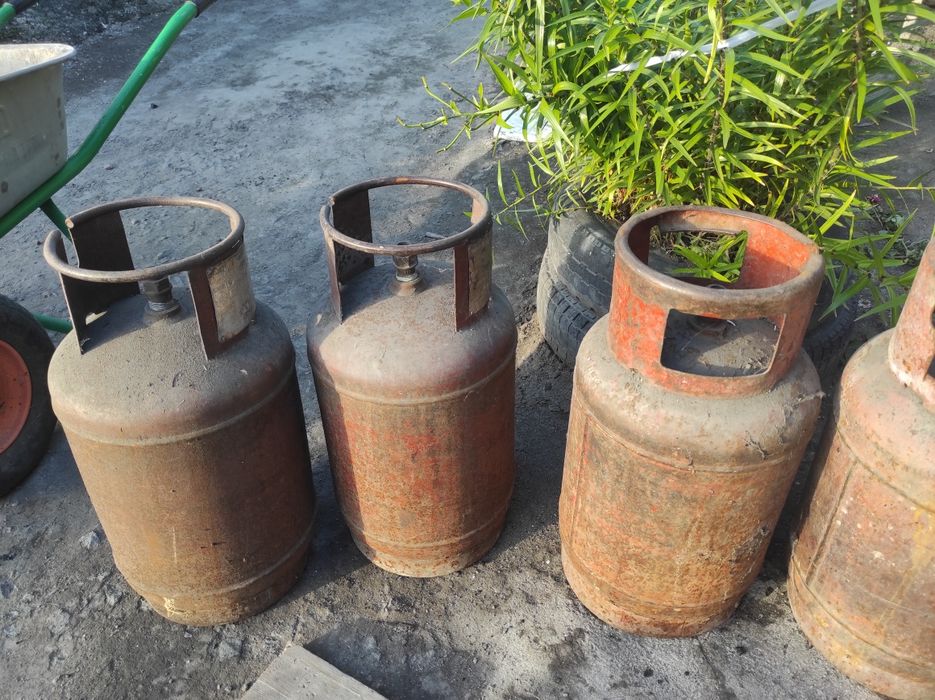 Газовые баллоны под редуктор