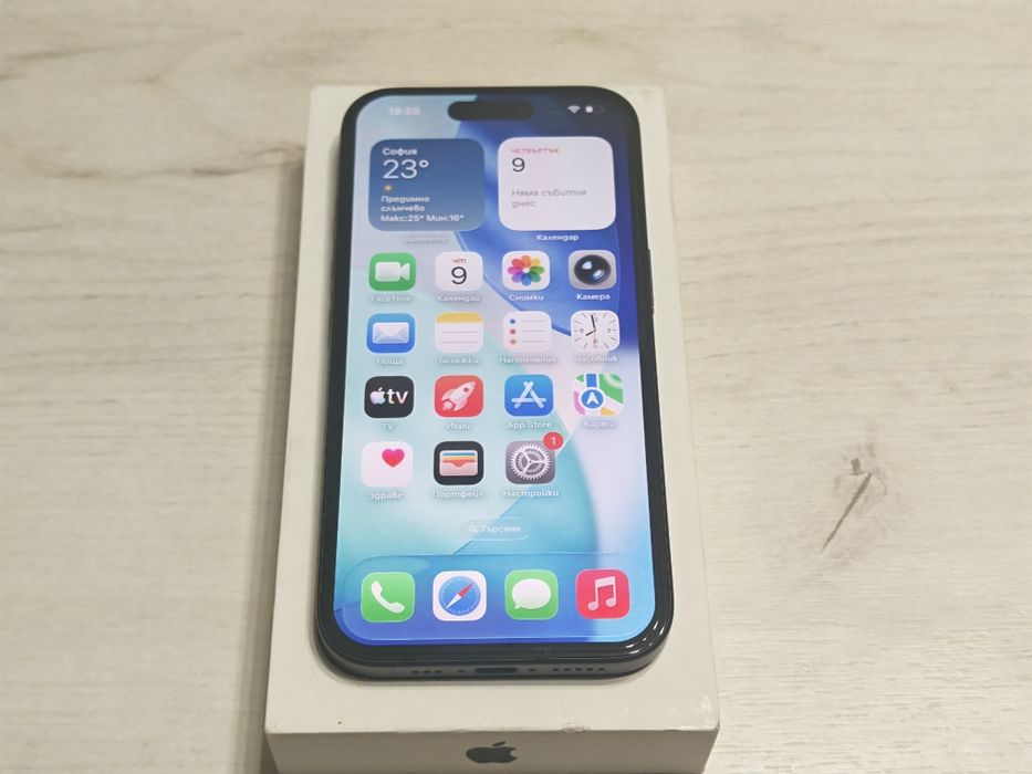 iPhone 16 128 GB  Като нов Гаранция