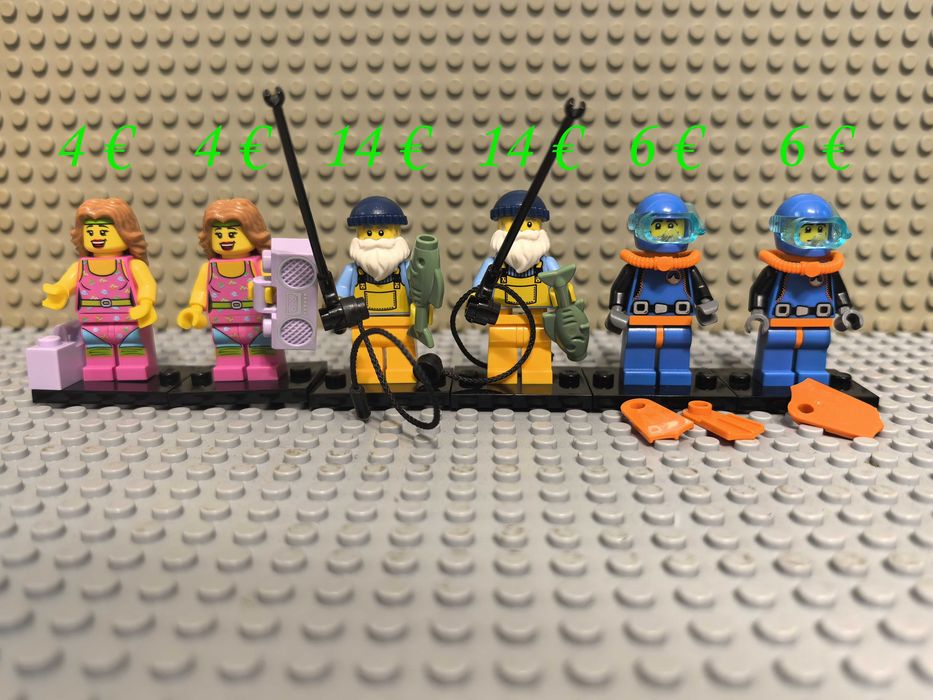 LEGO минифигурки рицари пирати нинджаго космос колекционерски стар уорс уестърн фортнайт властелинът на пръстените други ЧАСТ 5