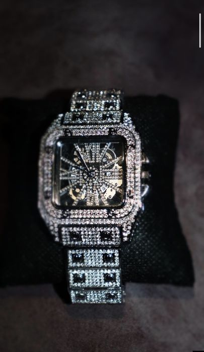 Lux качество Картье с бриллиантами моззанит