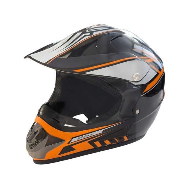 Каска Крос Мотор/Скутер/Бъги/Вело/АТВ два цвята