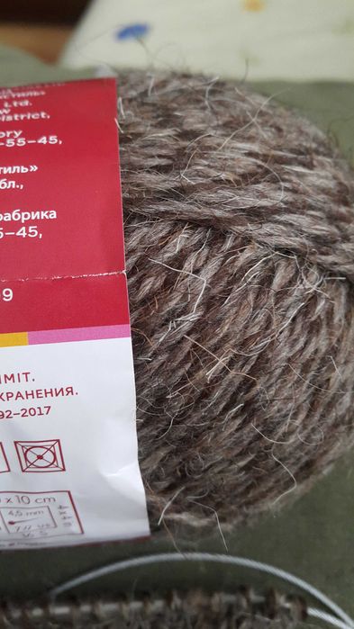 Пряжа, Тройцкая 100% шерсть