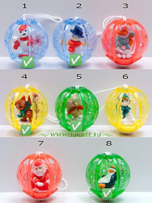 Обмен фигурки из kinder