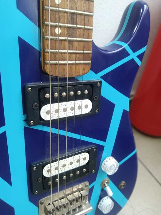 Superstrat китара специална колекция, може с кубе, процесор