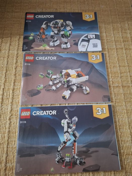 Lego Creator 31115, 3 in 1